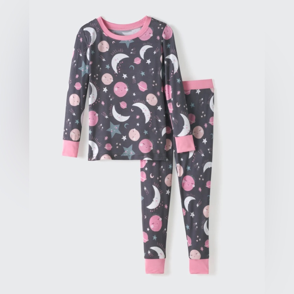 Little Sleepies To the Moon & Back Two-Piece Pajama Set